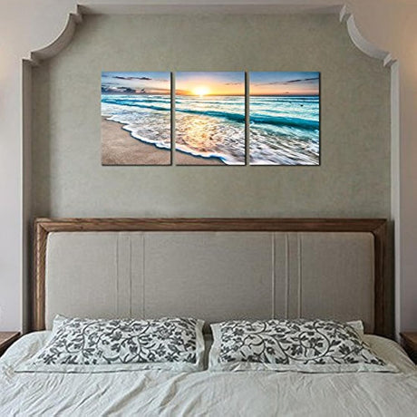 rte de Pared Moderno Estirado y Enmarcado  Pyradecor