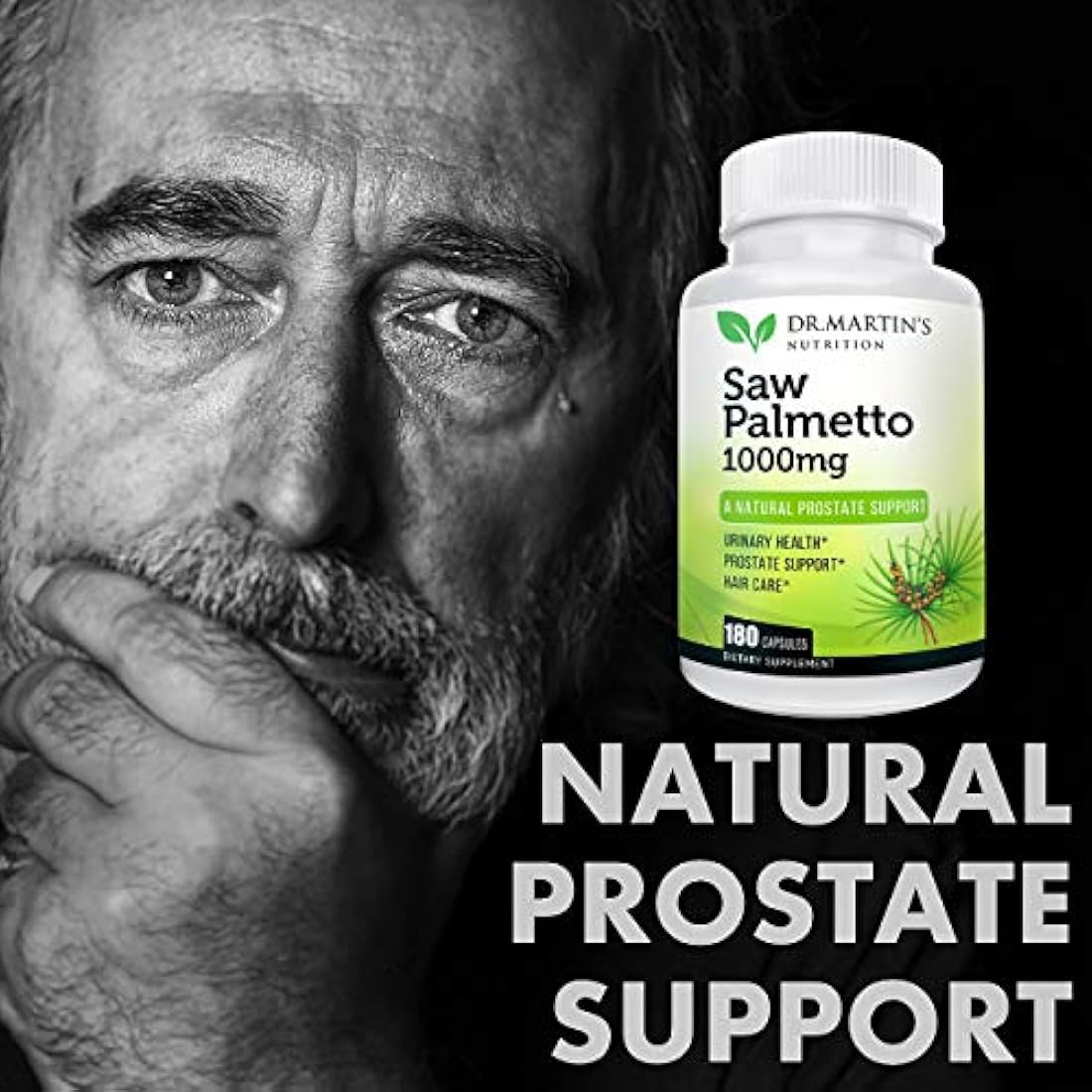 Saw Palmetto Super Strength, 180 cápsulas de suplemento