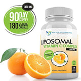 Vitamina liposomal C 1400mg por porción - 180 cápsulas