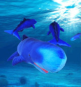 Peluche de ballena de esperma