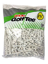 Pride Golf Tee, Tee de 2-3 / 4-pulgada Deluxe, 100 unidades, blanco