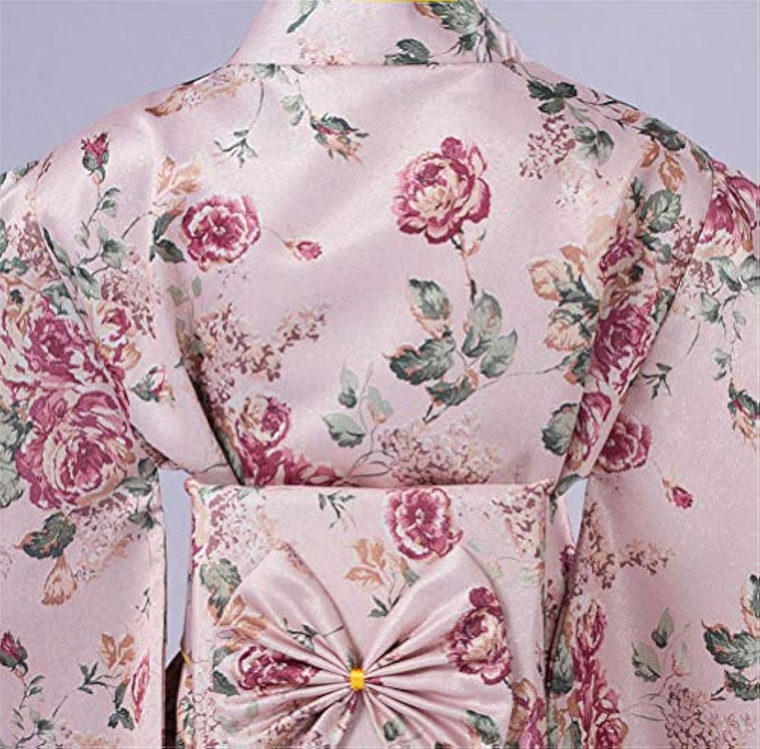 Disfraces - Kimono japonés tradicional para mujer, disfraz