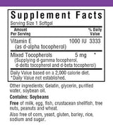 BlueBonnet Vitamina E 1000 IU Mixed Softgels, 50 unidades
