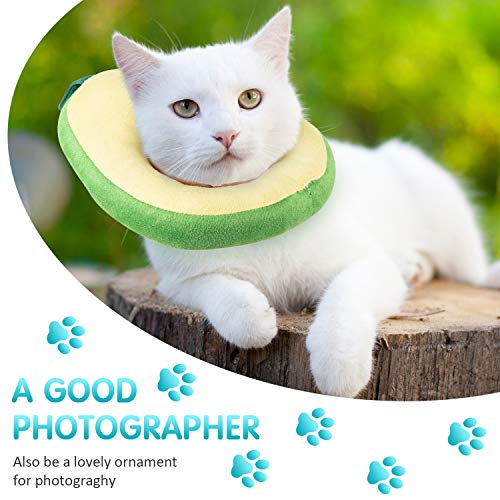 Frienda - Collar ajustable para gato, cuello redondo, cuello cónico, cuello ajustable, con borde suave para gatitos y gatos