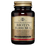 Solgar - Biotina 10,000 mcg cápsulas vegetales