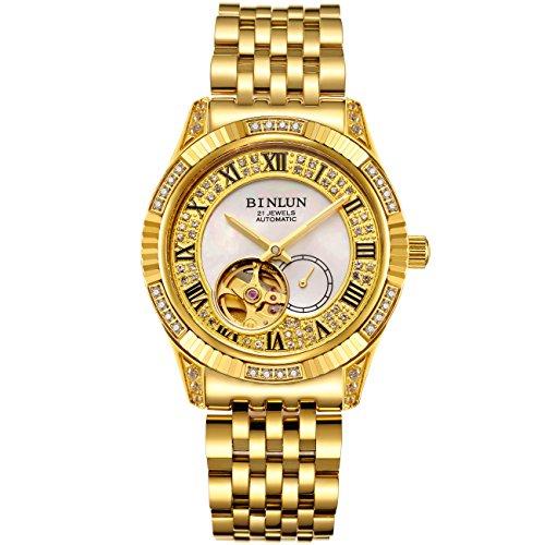 Reloj de pulsera de oro para hombre