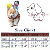 NACOCO Cowboy Rider Disfraz de perro para perros Ropa estilo