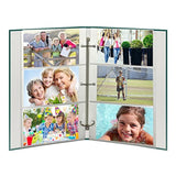 Álbum de fotos de 3 anillos 300 bolsillos con 4x6 fotos