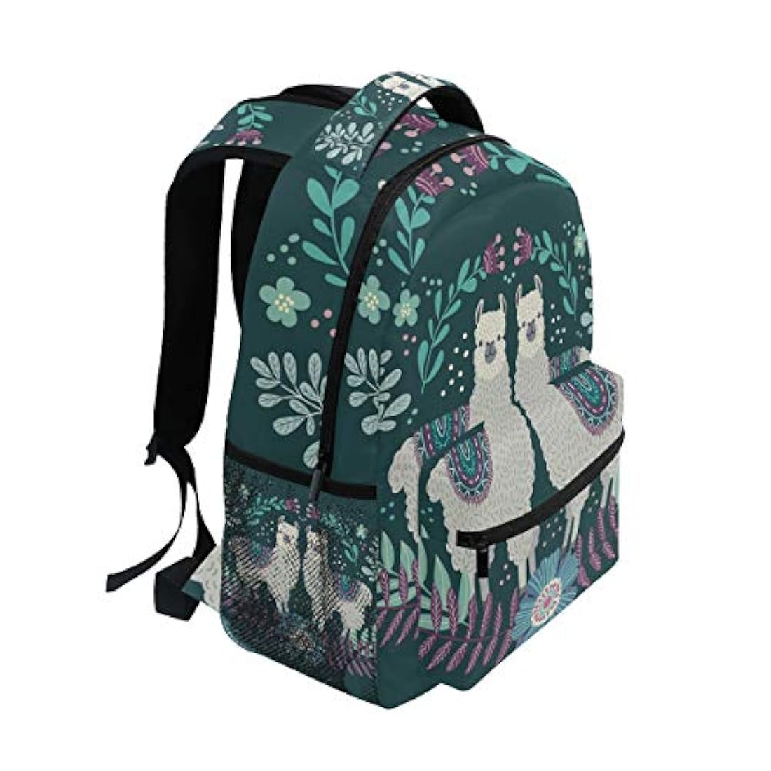 Morral con diseño de llama