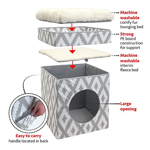 Cama grande para gatos