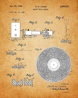 Impresiones de arte de pared de patente de reproductor