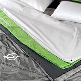 SylvanSport Saco de dormir con capa de nube, capas acolchadas adaptables que proporcionan comodidad y calidez en invierno y verano