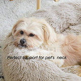 Cama relajante para perro y gato, cama antiansiedad, cama para perros y gatos de 20/24/27 pulgadas