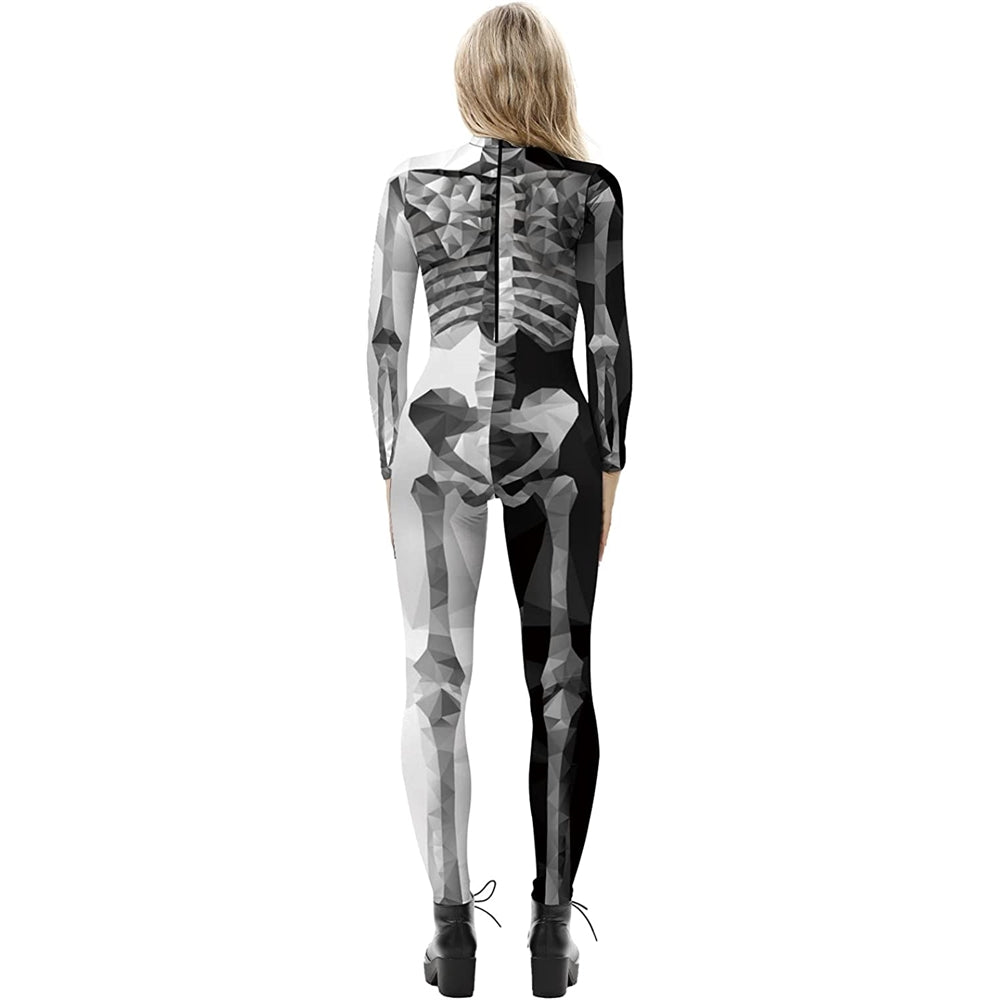 Disfraces de Halloween de esqueleto talla S