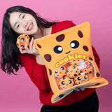 Peluche con diseño de galletas