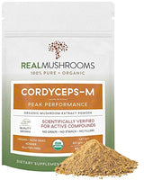 Extracto de hongos en polvo de Cordyceps por Real Mushrooms