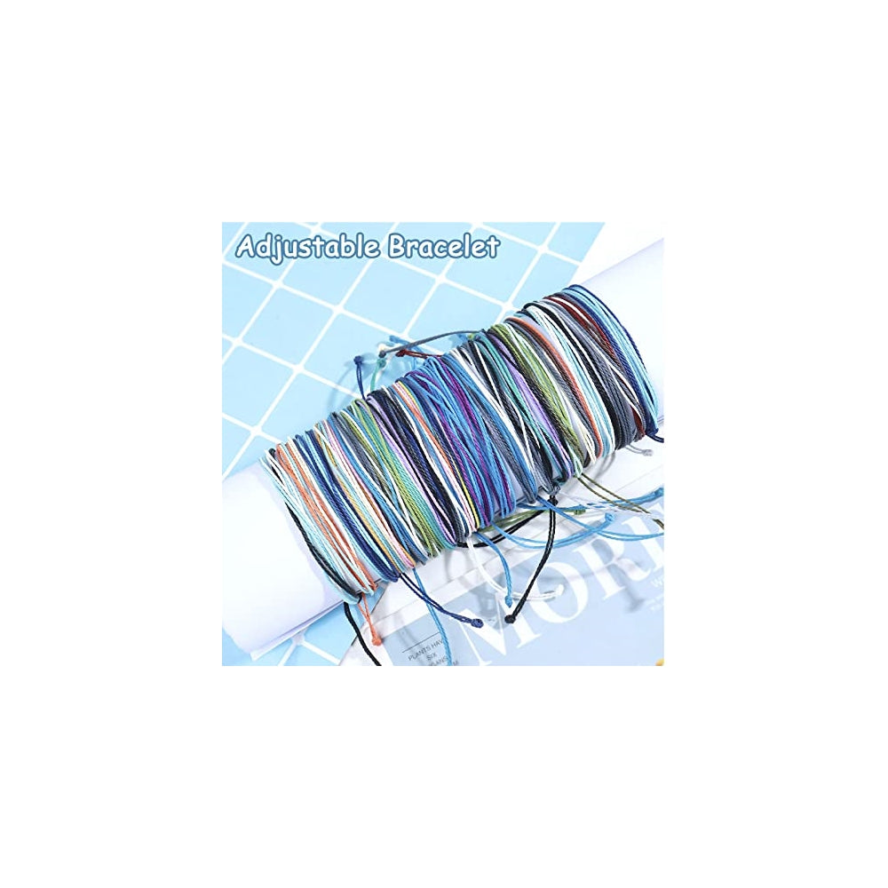Pulseras y tobilleras impermeables de cuerda