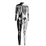 Disfraces de Halloween de esqueleto talla S