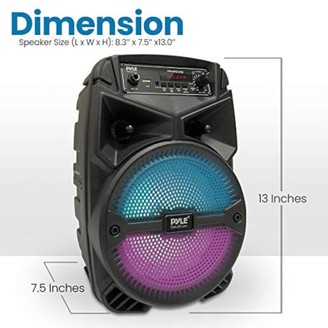 Parlante Portátil con Bluetooth 240 W PYLE-PRO PPHP634B