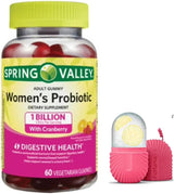 Suplemento de Probióticos para Mujeres Spring Valley, 60g, Gomas Vegetarianas