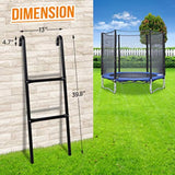 Escalera de seguridad para trampolín SERENELIFE ‎SLTRA12LDR