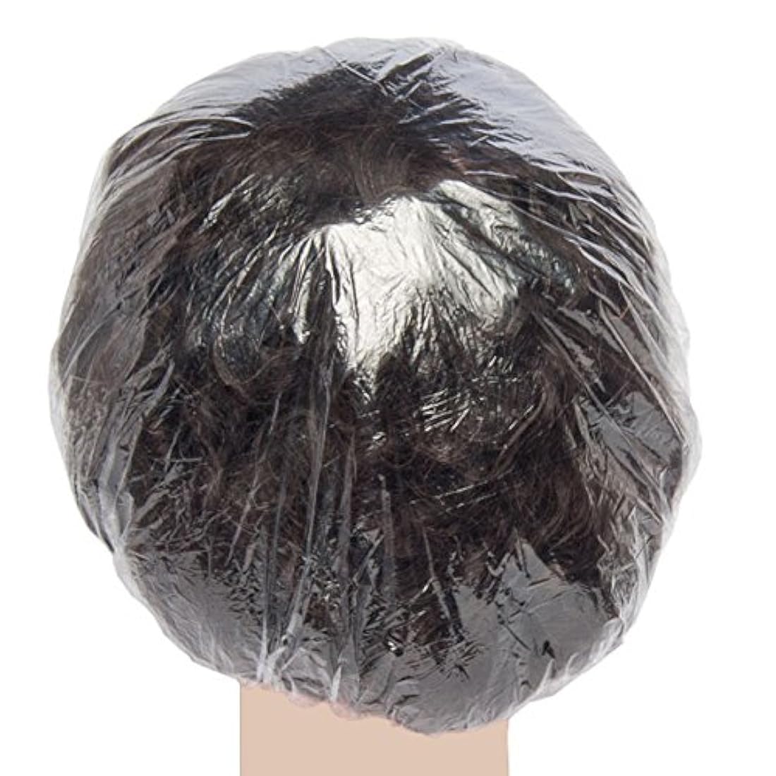 Gorro procesador Diane D722 para permanentes, condicionadores y tintes y transparente (paquete de 100), Transparente