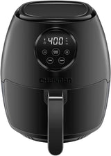 Freidora de aire CHEFMAN 3.6 Qt, digital, fácil de usar, incluye recetario