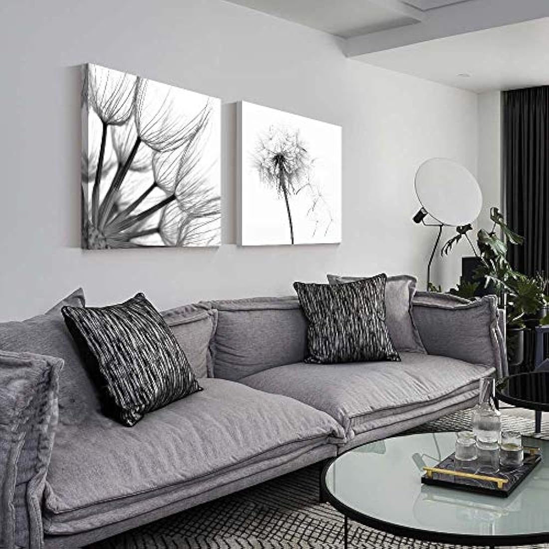 Lienzo decorativo para pared, 2 piezas