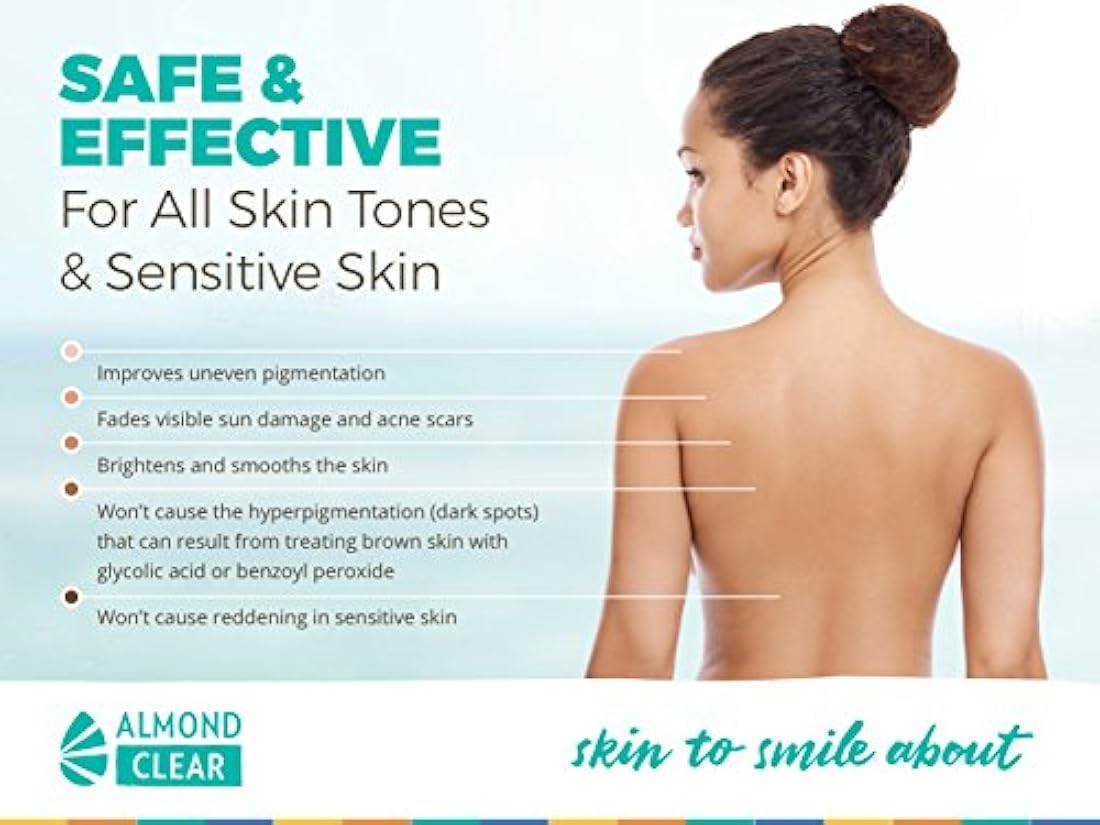 Almond Clear   limpieza corporal formula contra el acné