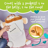 Almohada de espuma viscoelástica con diario para niños