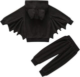 Disfraz Halloween Weixinbuy para Niño/a, Bata con Capucha, Bat