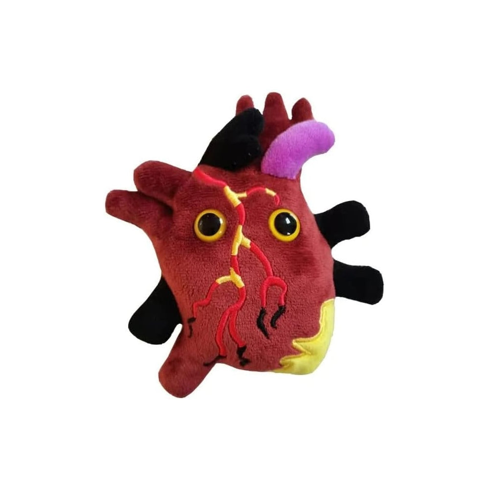 Peluches cardiovasculares Color Rojo