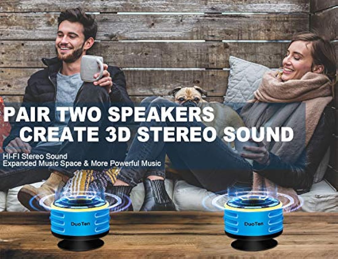 Altavoces Bluetooth inalámbricos a prueba de agua
