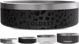 Cuenco Frío para Mascotas - Antioxidante, Negro , 42 oz
