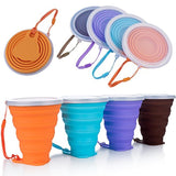 ME.FAN - Taza de viaje plegable de silicona para camping