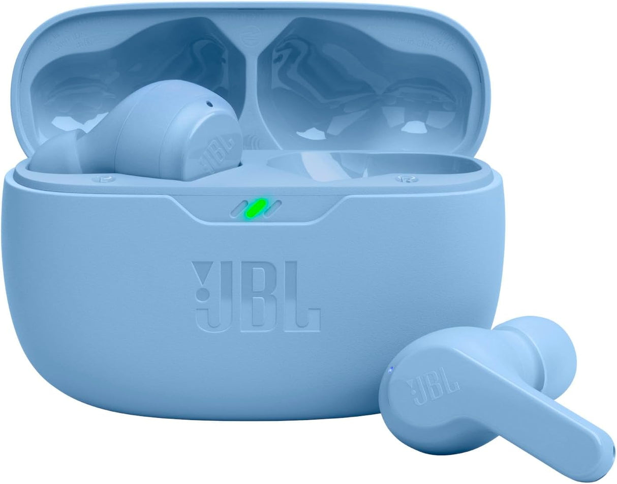 Auriculares Inalámbricos JBL Vibe Beam, Sonido Profundo, 32h