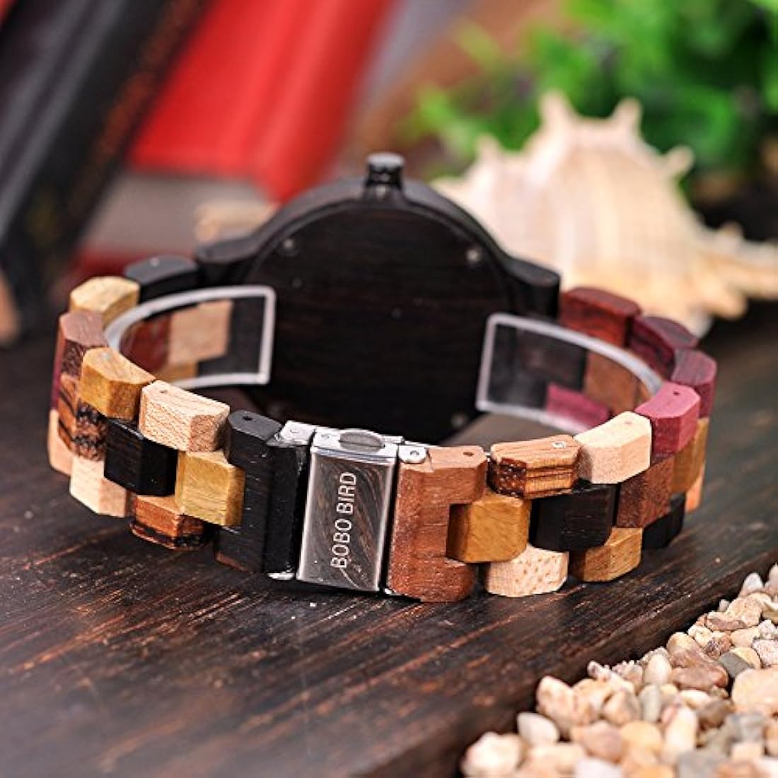 BOBO BIRD Relojes de madera para mujer