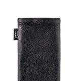 fitBAG Fusion - Funda a medida para Samsung Galaxy S22 Ultra, fabricada en Alemania, funda fina de piel de napa con forro de microfibra para limpieza de pantallas