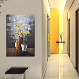 wieco Art obras de arte contemporáneo abstracto flor