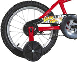 Bicicleta con ruedas de entrenamiento