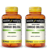 Mason Vitamins Ginkgo Biloba 500 mg 180 cápsulas de gelatina por