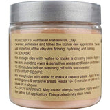 Best Nature's Cosmetics mascarilla de Arcilla rosa