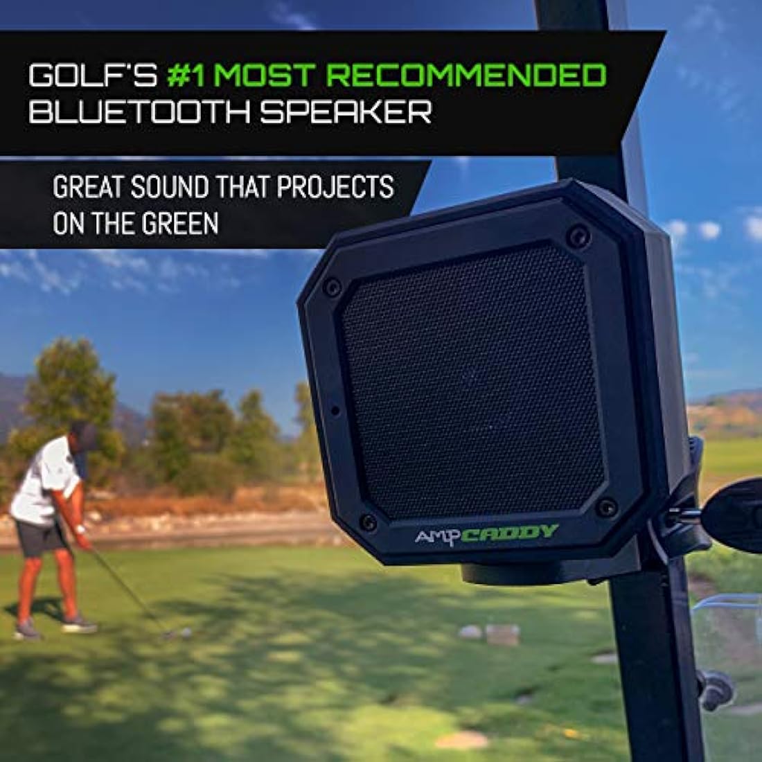 Altavoz Bluetooth Golf con soporte, altavoz Bluetooth