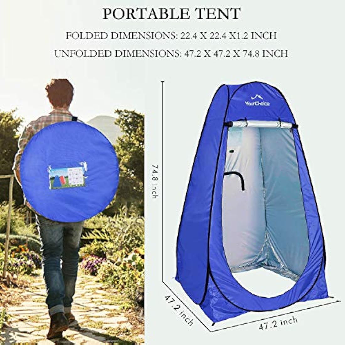 Carpa plegable