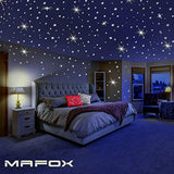 Kit de Pegatinas de pared o techo brillantes -  MAFOX