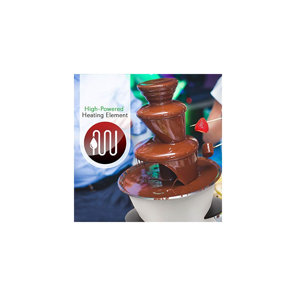 Fuente de Chocolate de 3 niveles NUTRICHEF PKFNMK16.5