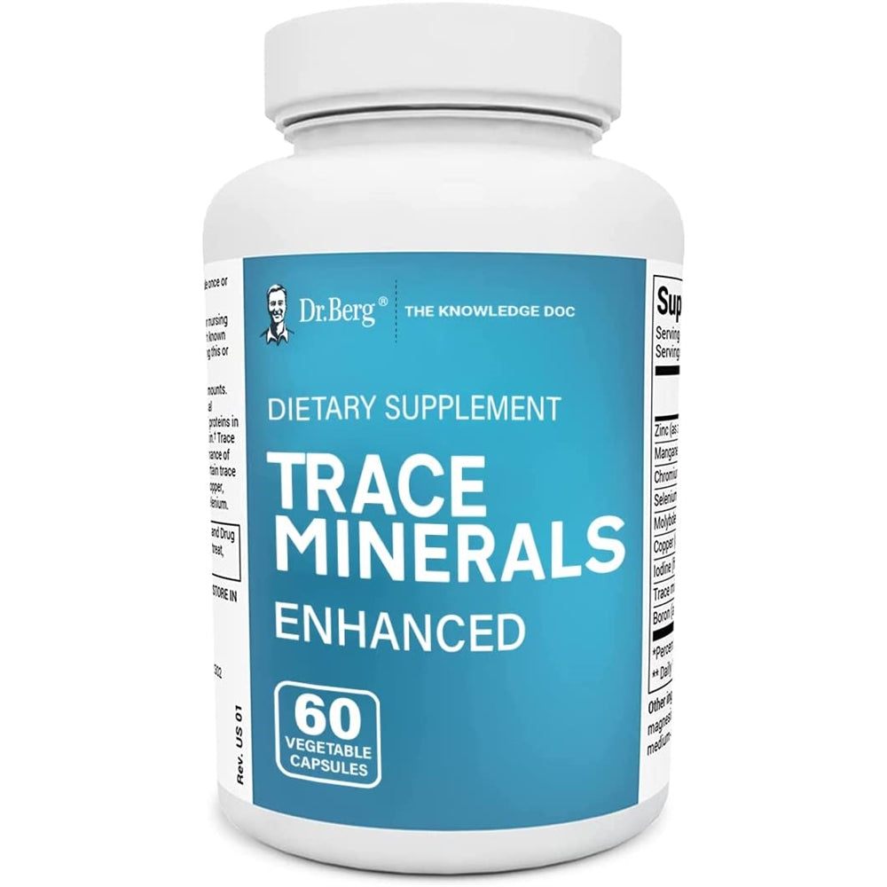 Suplementos Trace Minerals Complejo mejorado 60 cápsulas