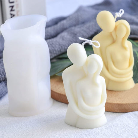 Molde de Silicona para Pareja de Amor - DIY Aromaterapia Mold
