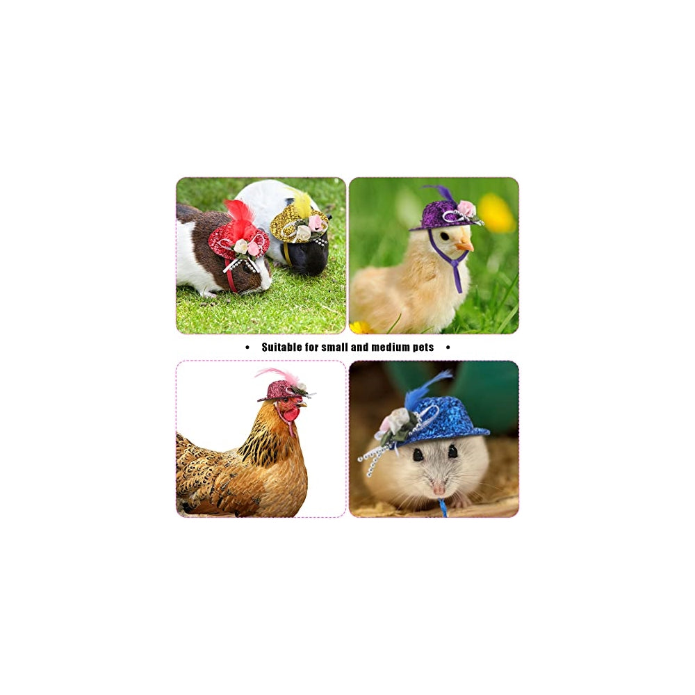 Disfraces 6 piezas de sombreros de pollo talla única