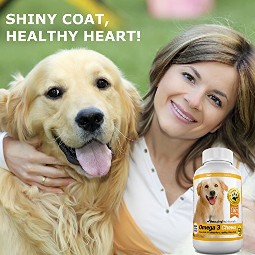 Antioxidante para mascotas con aceite de pescado para perros